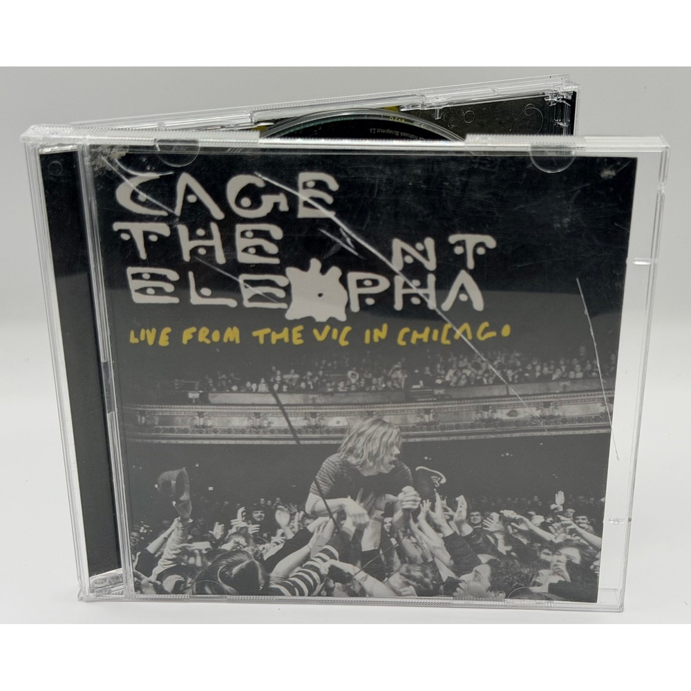 Cage the Elephant Live from the Vic in Chicago CD DVD 2011